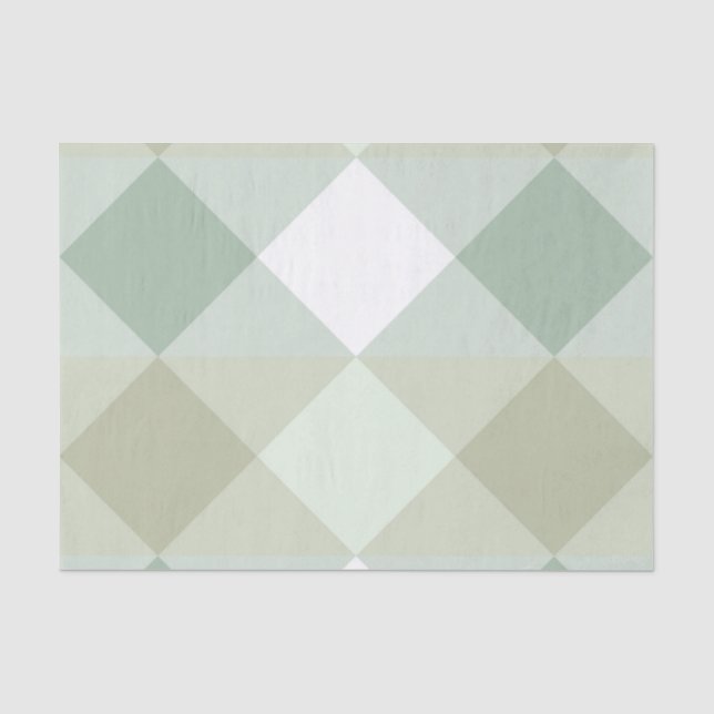 Elegantes, geometrisches Muster Seidenpapier (Vorderseite)