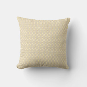 Elegantes gepunktetes geometrisches Muster Kissen