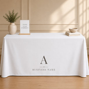Elegantes Geschäftstischbanner Tischdecke