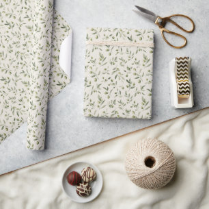 Elegantes Geschenk an die Olivenhaine Geschenkpapier