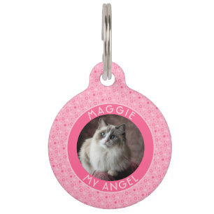 Elegantes Geschenk für Hundepapa mit ethnischem Mu Haustiermarke