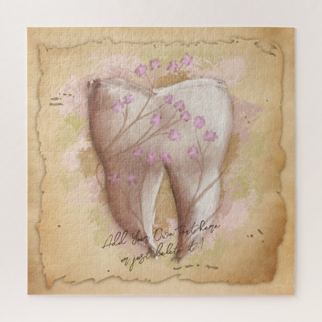 Elegantes Geschenk für Vintage Zahnärzte (Vertikal)