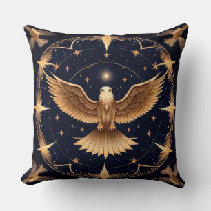 Elegantes Geschenk mit Goldenem Adler für Kunst- u Kissen