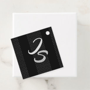 Elegantes Geschenk mit personalisieren der Silver Geschenkanhänger