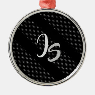 Elegantes Geschenk mit personifizieren silbernes Ornament Aus Metall