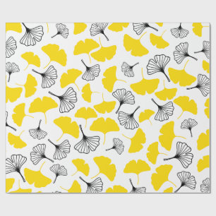 Elegantes Ginkgo-Biloba-Kunst-Geschenkpapier - Leb Geschenkpapier