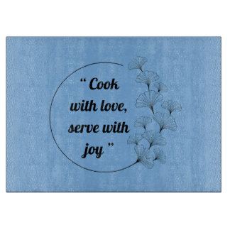 Elegantes Ginkgo-Blech-Schneidbrett Schneidebrett