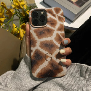 Elegantes Giraffe-Pelzmuster mit benutzerdefiniert Case-Mate iPhone Hülle