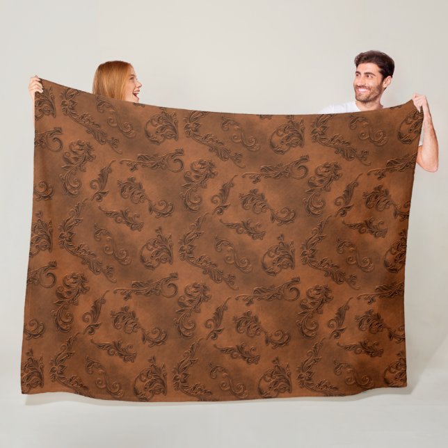 Elegantes Glossy Fleecedecke (Beispiel)