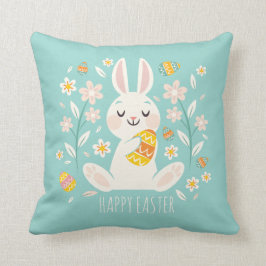 Elegantes glückliches Wurfs-Kissen Osterhasen-| Kissen