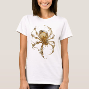 Elegantes Gold ABSTRACT ART Design T-Shirt