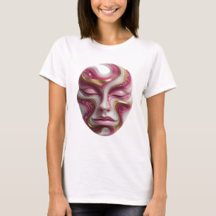 Elegantes Gold ABSTRACT ART Statement Design T-Shirt