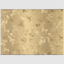 Elegantes Gold Hummingbirds Tissue Paper Seidenpapier