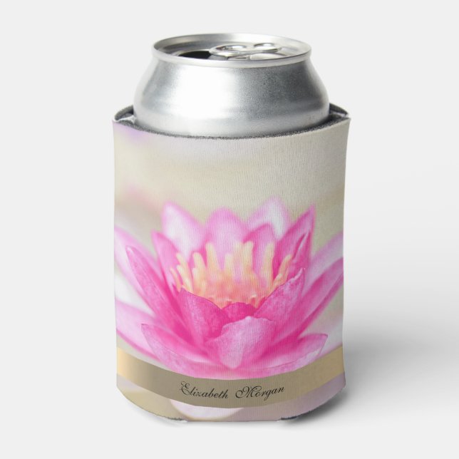 Elegantes Gold, Lotus, Yoga Dosenkühler (Kanne Vorderseite)