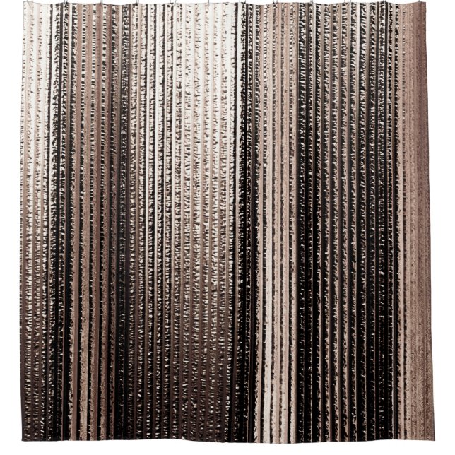 Elegantes Gold Metal: 3D Luxuriöser Render Duschvorhang (Vorderseite)