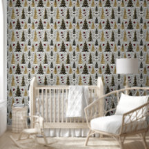 Elegantes Gold und Schwarzes Weihnachtsmuster - Fe