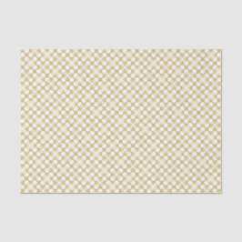 Elegantes Gold und Weiße Fülle auf Weiß Seidenpapier