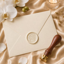 Elegantes goldenes botanisches Hochzeitspaar-Monog