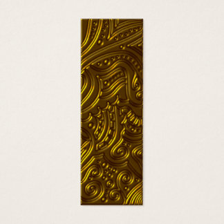 Elegantes Goldenes Lesezeichen oder Tag