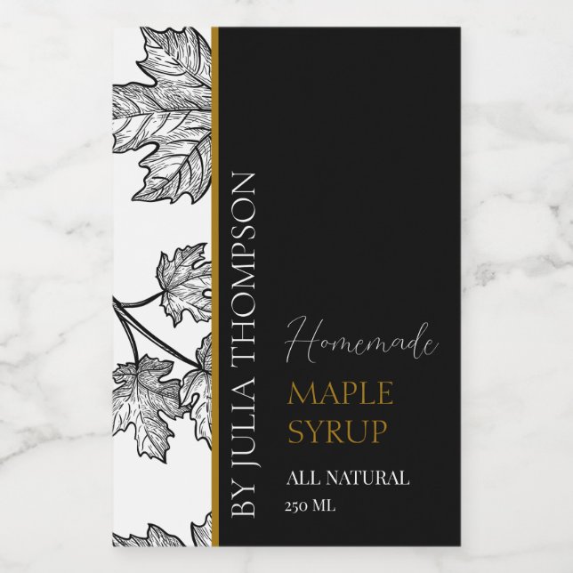 Elegantes Goldmedailletikett Weinetikett (Einzelnes Label)