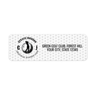 Elegantes Golf-Monogramm-Design