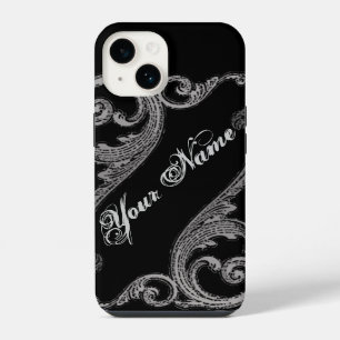 Elegantes Goth-Schwirl-Design iPhone 6 Hülle