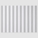 Elegantes, grau-weißes Muster Seidenpapier<br><div class="desc">Einfach gestreiftes Packpapier - perfekt für Hochzeiten, Brautpartys und Geburtstage.</div>