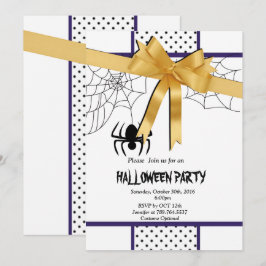 elegantes Halloween-Party Einladung