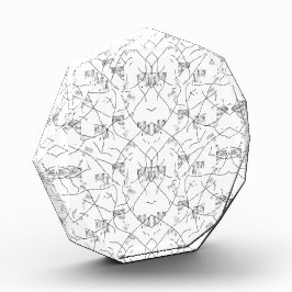 Elegantes handGezeichnet botanisches Display Fotoblock