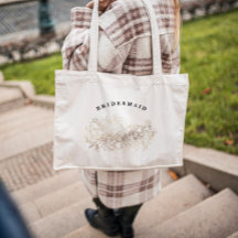 Elegantes handgezeichnetes botanisches Bridesmaid-