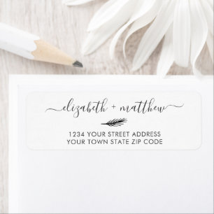 Elegantes Händlerbriefmarke
