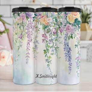 Elegantes Hanging-Floral-Arrangement Thermosbecher