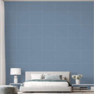 Elegantes helles blaues, robustes Schlafzimmer Tapete