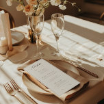Elegantes Herbstfest Botanisches Elfenbein & Ascha Menükarte<br><div class="desc">Diese botanischen Speisekarten ergänzen jeden Tisch und fügen eine Touch Eleganz hinzu! Ideal für eine Hochzeit oder einen besondere Anlass. Wenn Sie auch ein Bar-Menü suchen,  sehen Sie bitte unser zweiseitiges Menü in unserer Kollektion!</div>