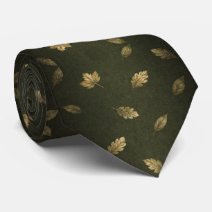 Elegantes Herbstmuster Krawatte