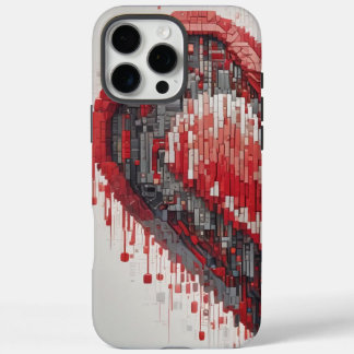 Elegantes Herz - Perfekte Mischung aus Liebe und S iPhone 16 Pro Max Hülle