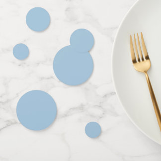Elegantes Himmelblau Konfetti