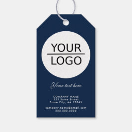 Elegantes Hinzufügen von Logo-Custom Text Werbeakt Geschenkanhänger