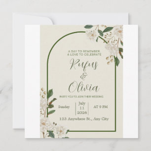 Elegantes Hochzeitsdesign - Personalisiert