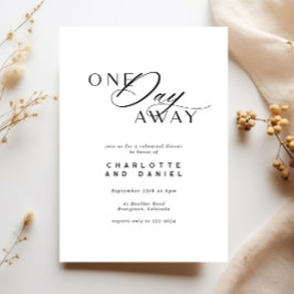 Elegantes Hochzeitsfest - Probe - Abendessen eines Einladung