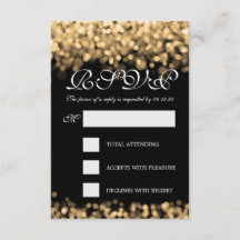 Elegantes Hochzeitsheim UAWG Gold Lights
