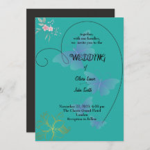 Elegantes Hochzeitskartendesign