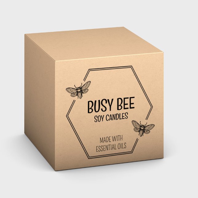 Elegantes Honeycomb-Logo für große Wabenrüben Gummistempel (Von Creator hochgeladen)