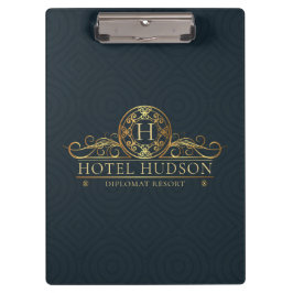Elegantes Hotel Business Klemmbrett