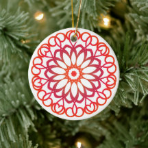 Elegantes, Hübsches Niedliches  Mandala