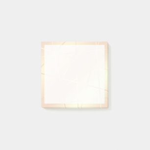 Elegantes hübsches Rosengold u. erröten rosa Post-it Klebezettel