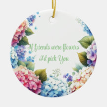 Elegantes Hydrangeen-Blumen-Sentiment