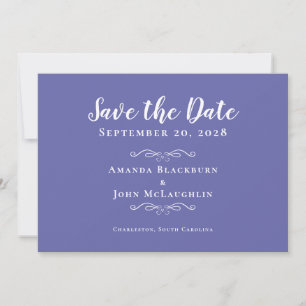 Elegantes Immergrün Zarte Romantische Kalligrafie Save The Date