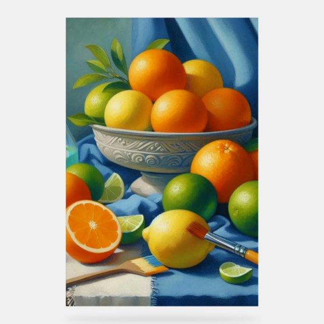 Elegantes individualisierbares Akryllisches Zeiche Acrylschild (Vorderseite)