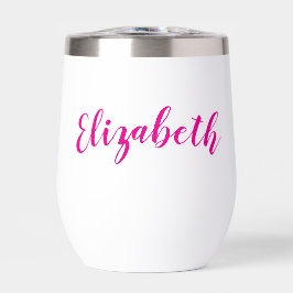 Elegantes, individualisierbares, stemless Glass